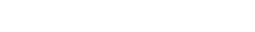 Centrum Kwiatkowskiego Logo White